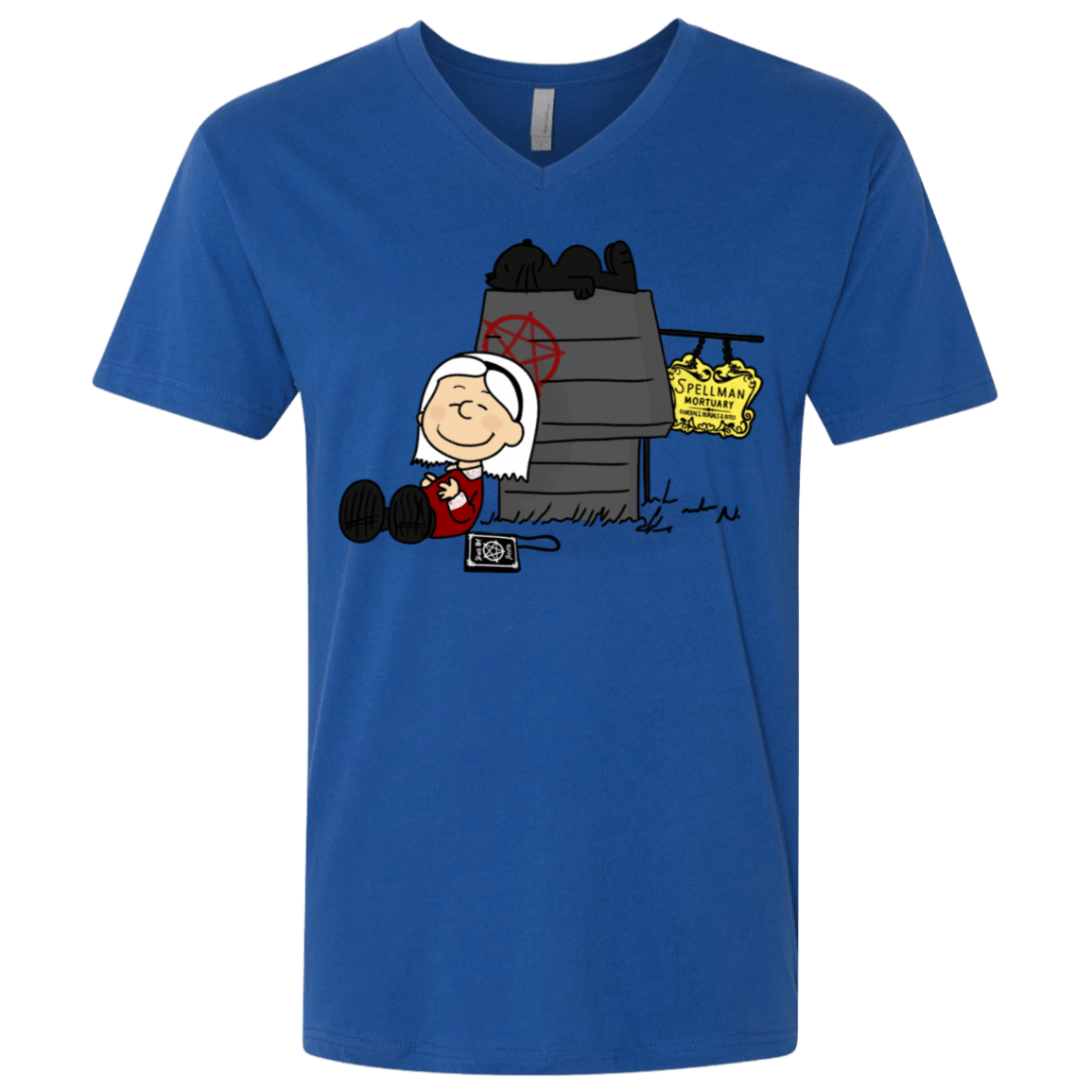 T-Shirts Royal / X-Small Sabrina Brown Men's Premium V-Neck