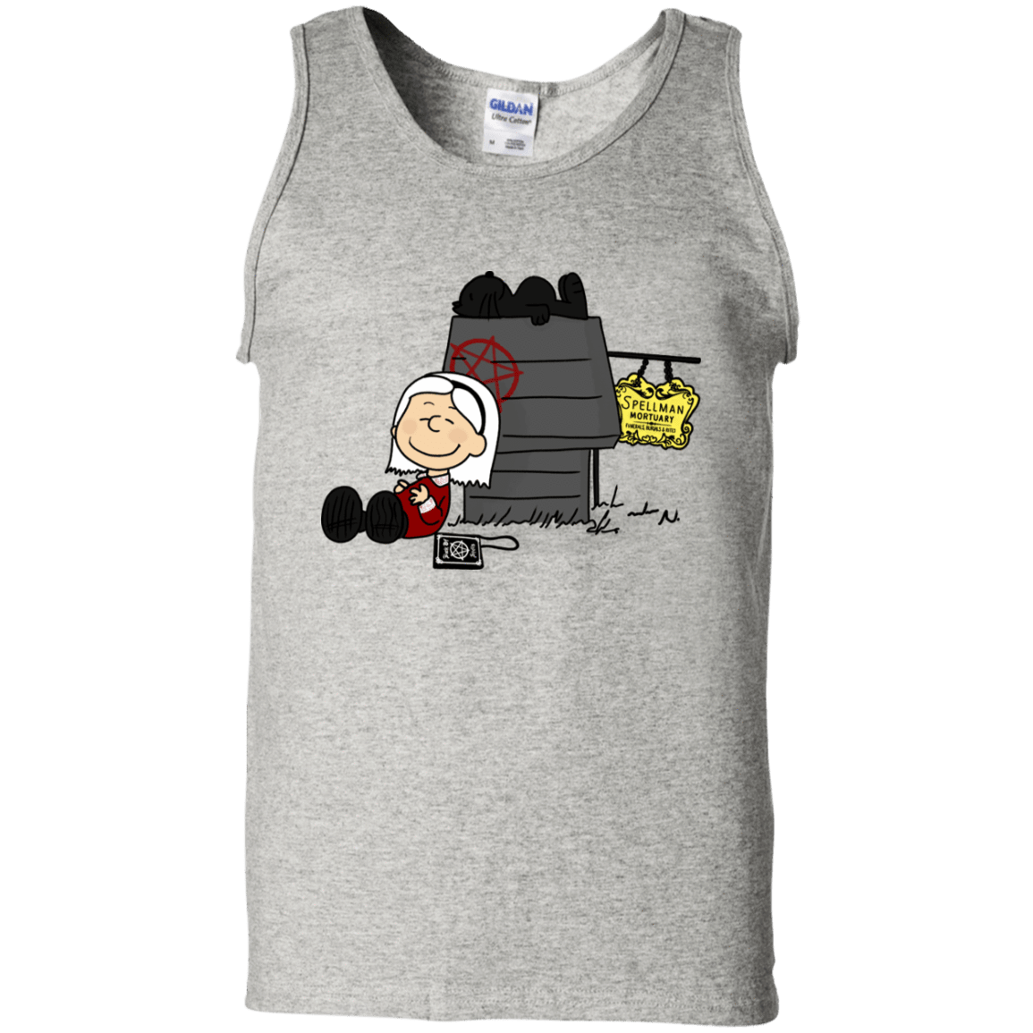 T-Shirts Ash / S Sabrina Brown Men's Tank Top