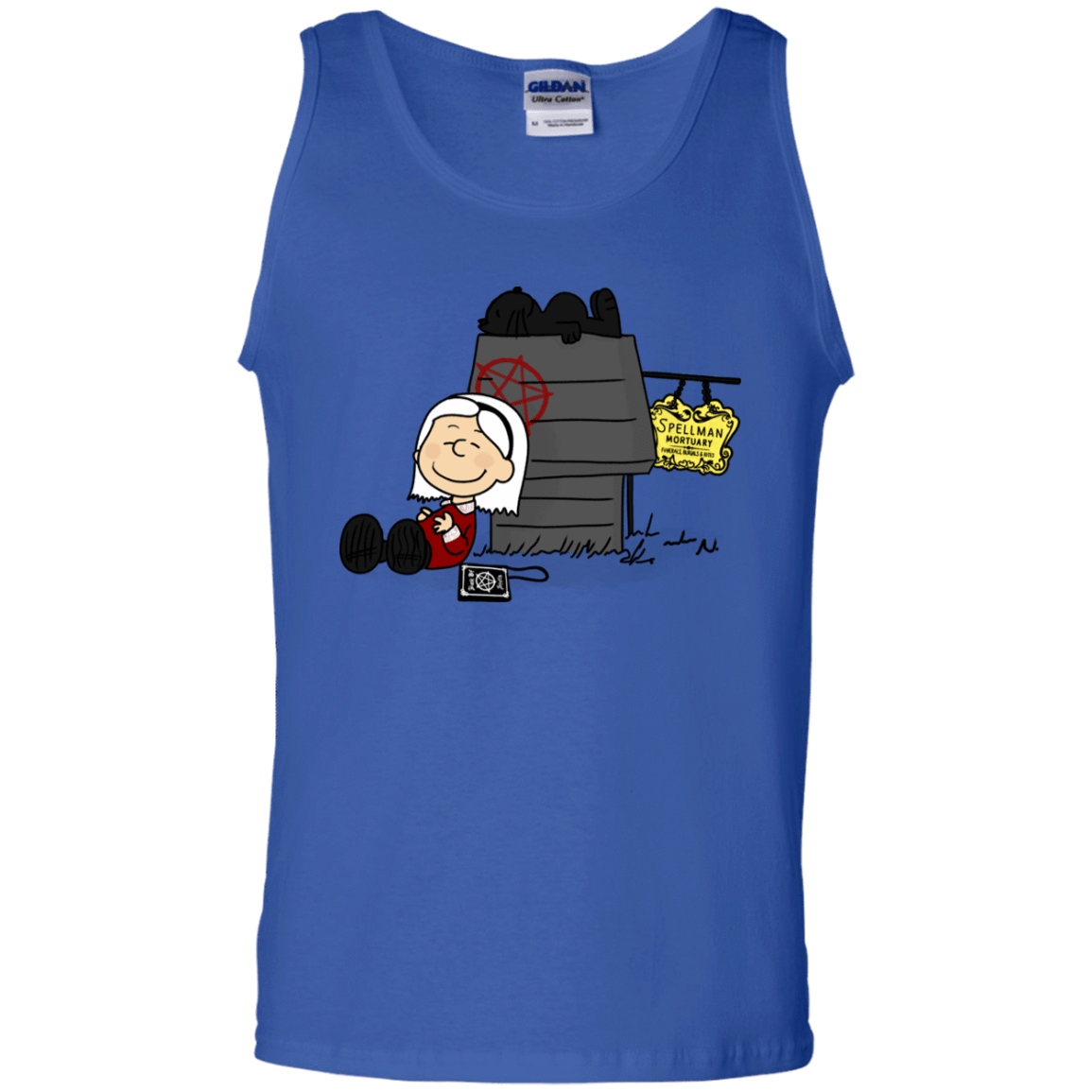 T-Shirts Royal / S Sabrina Brown Men's Tank Top