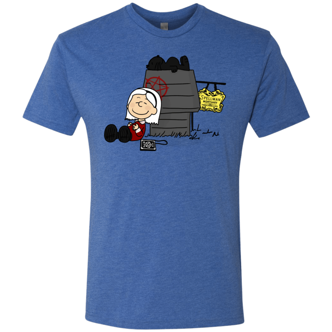 T-Shirts Vintage Royal / S Sabrina Brown Men's Triblend T-Shirt