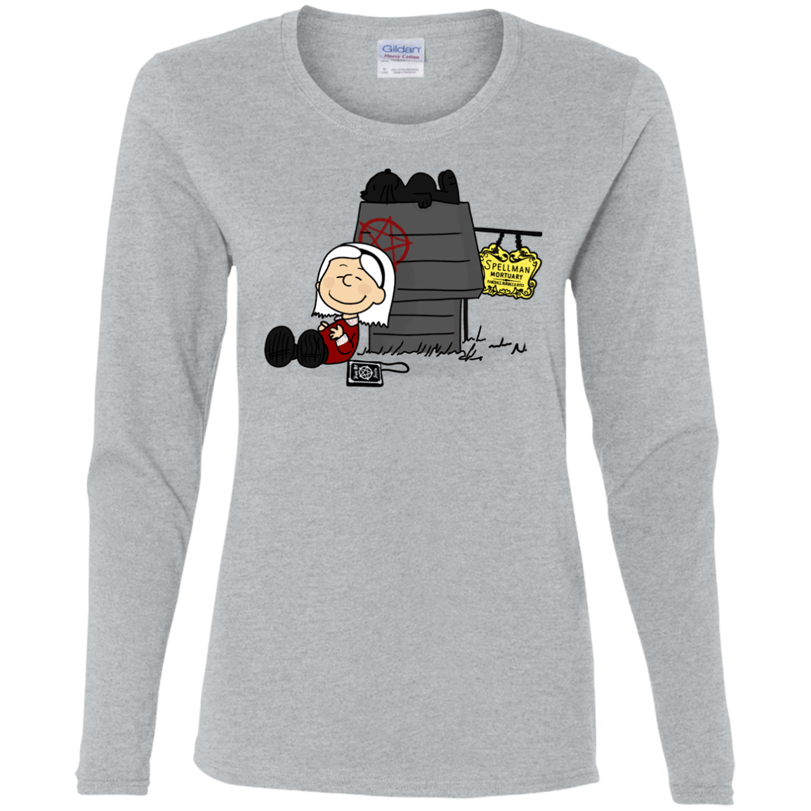 T-Shirts Sport Grey / S Sabrina Brown Women's Long Sleeve T-Shirt