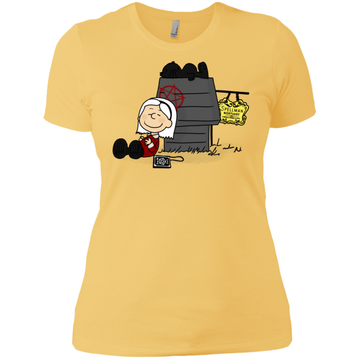 T-Shirts Banana Cream/ / X-Small Sabrina Brown Women's Premium T-Shirt