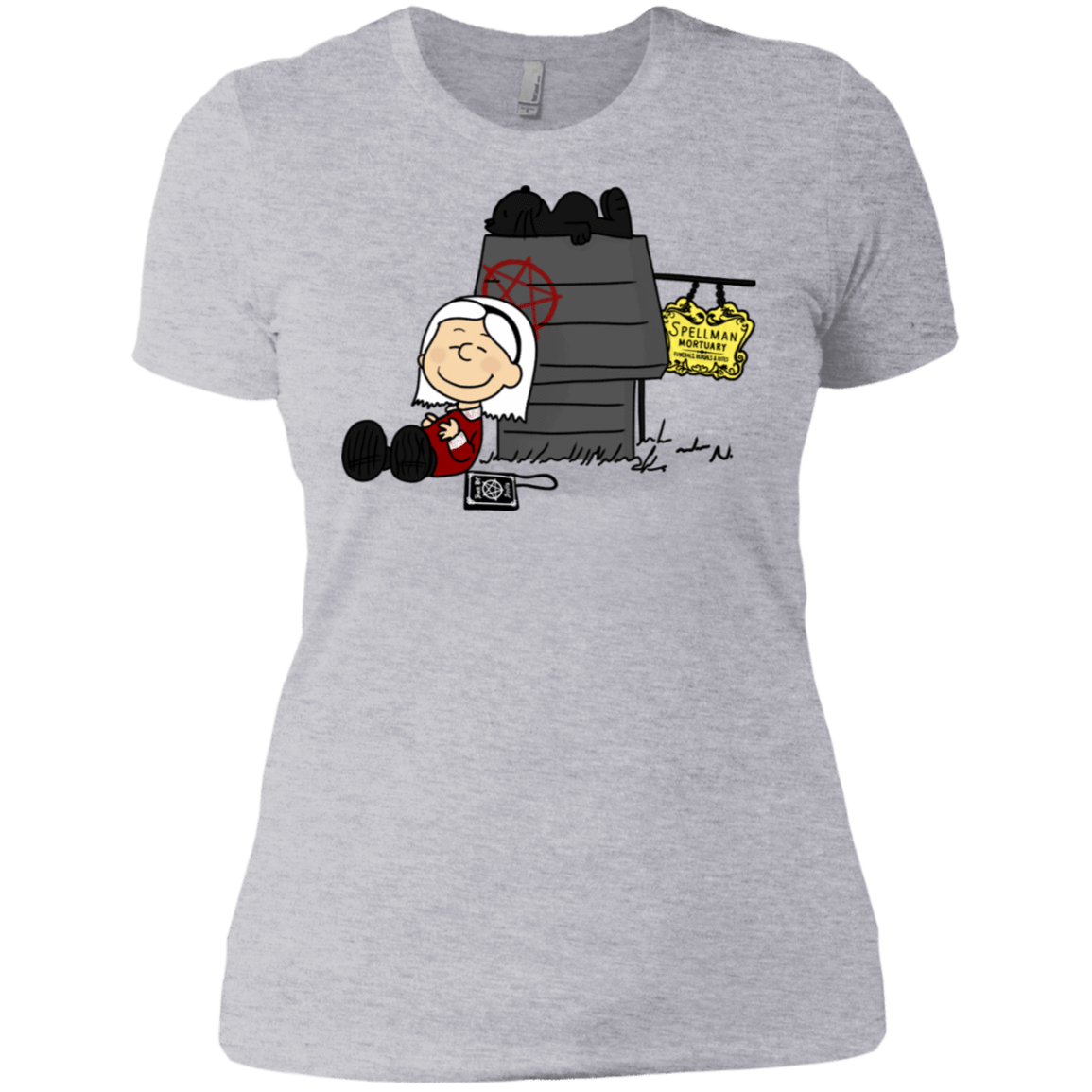 T-Shirts Heather Grey / X-Small Sabrina Brown Women's Premium T-Shirt