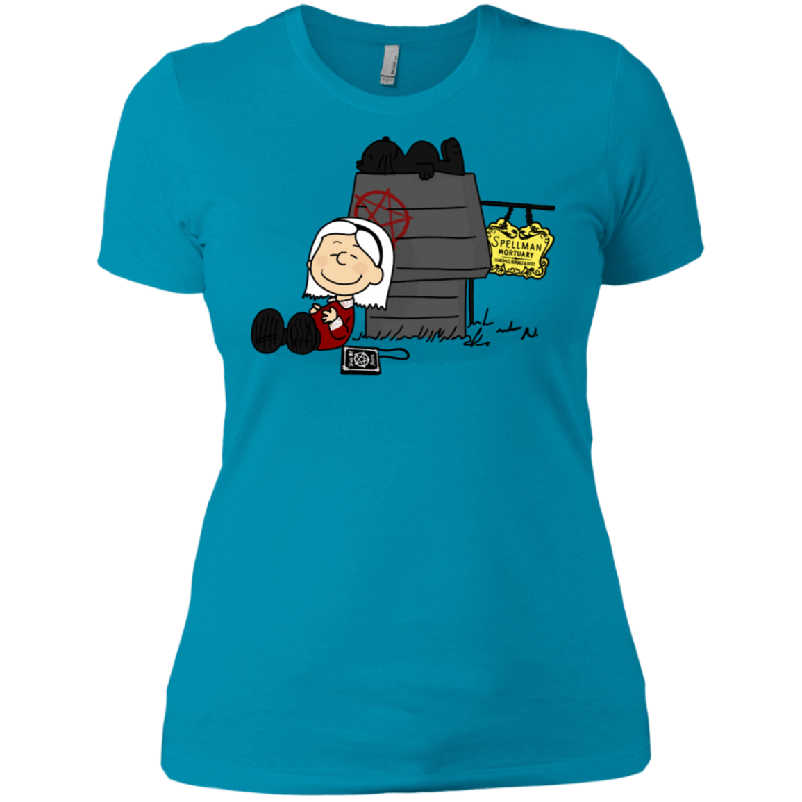 T-Shirts Turquoise / X-Small Sabrina Brown Women's Premium T-Shirt