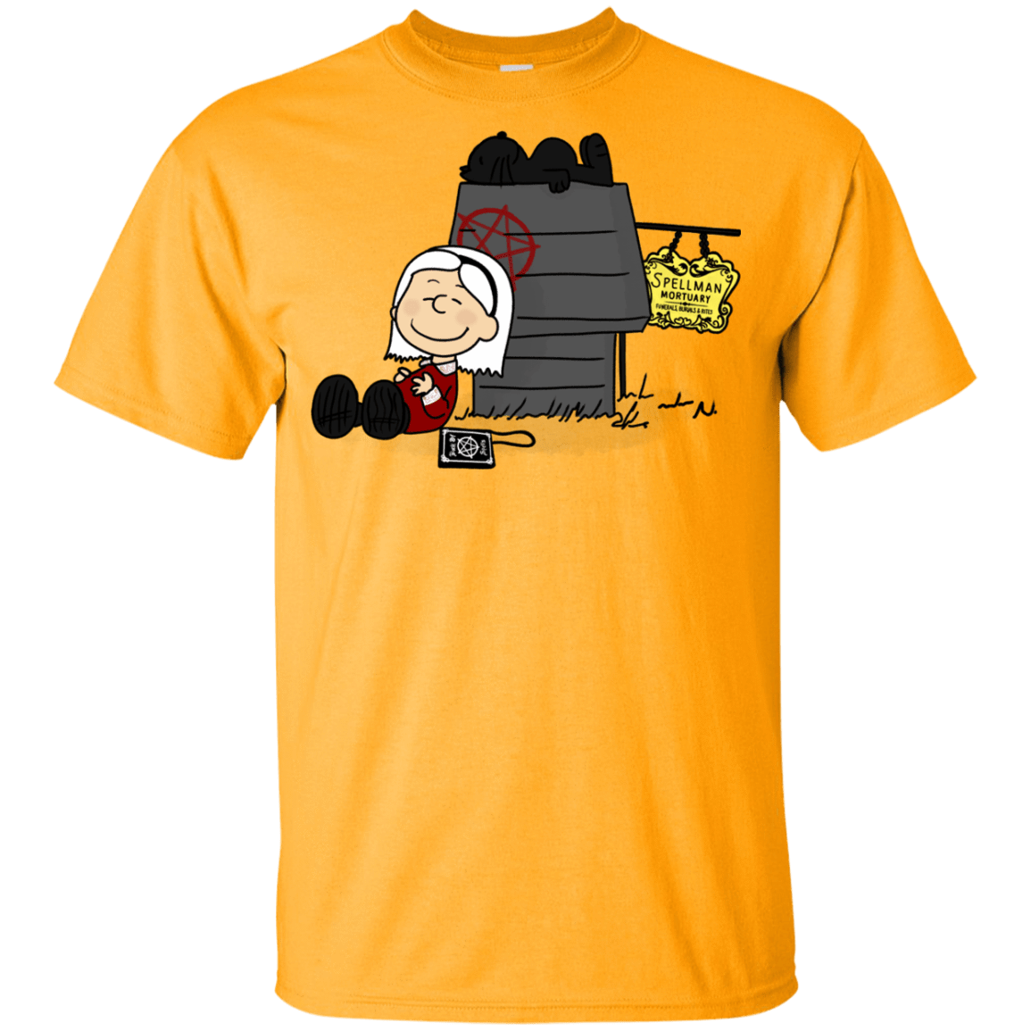 T-Shirts Gold / YXS Sabrina Brown Youth T-Shirt