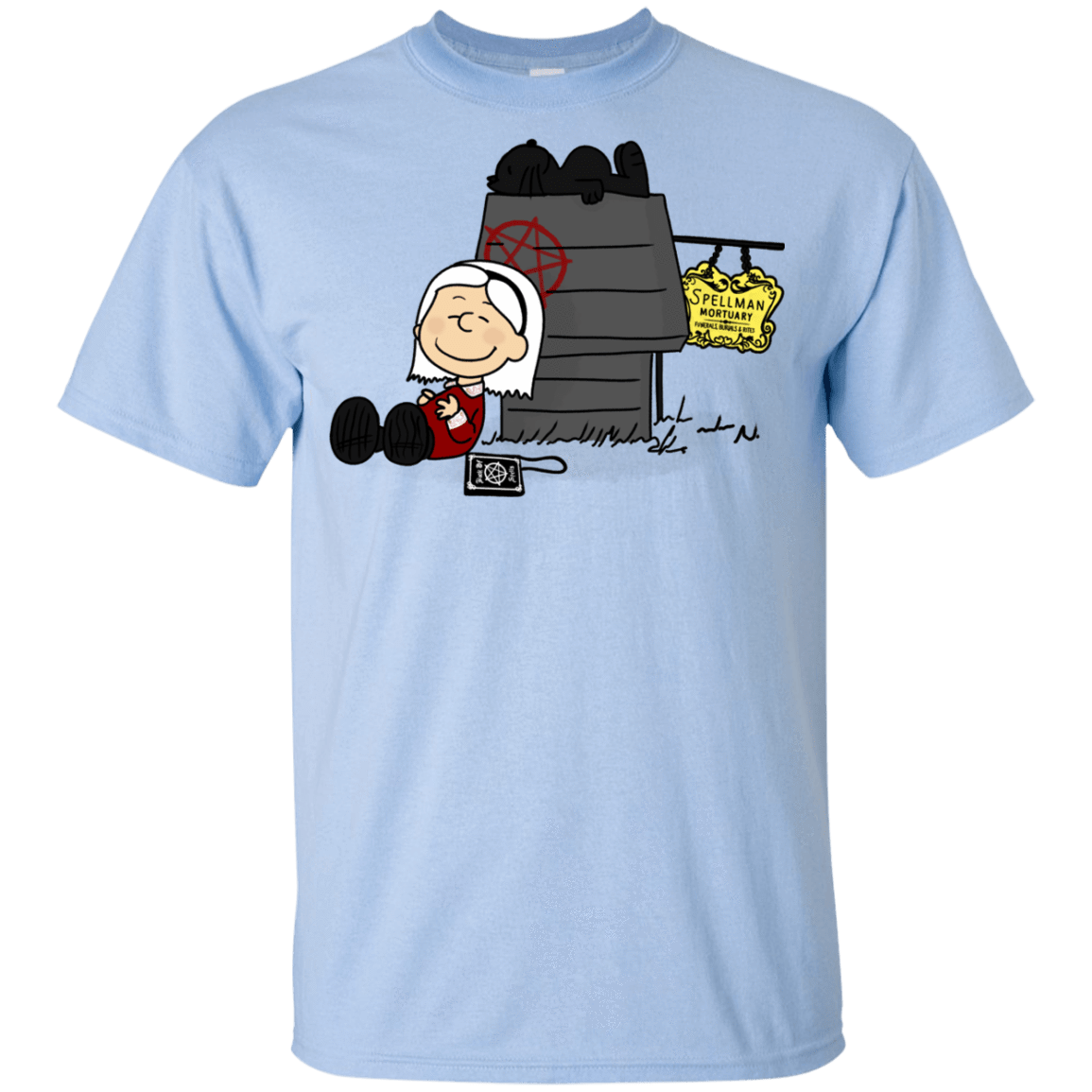 T-Shirts Light Blue / YXS Sabrina Brown Youth T-Shirt