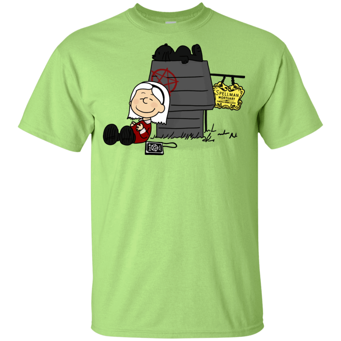 T-Shirts Mint Green / YXS Sabrina Brown Youth T-Shirt