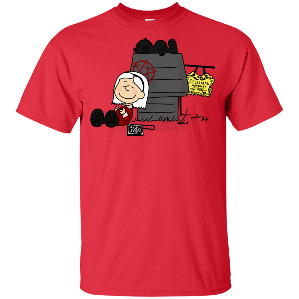 T-Shirts Red / YXS Sabrina Brown Youth T-Shirt