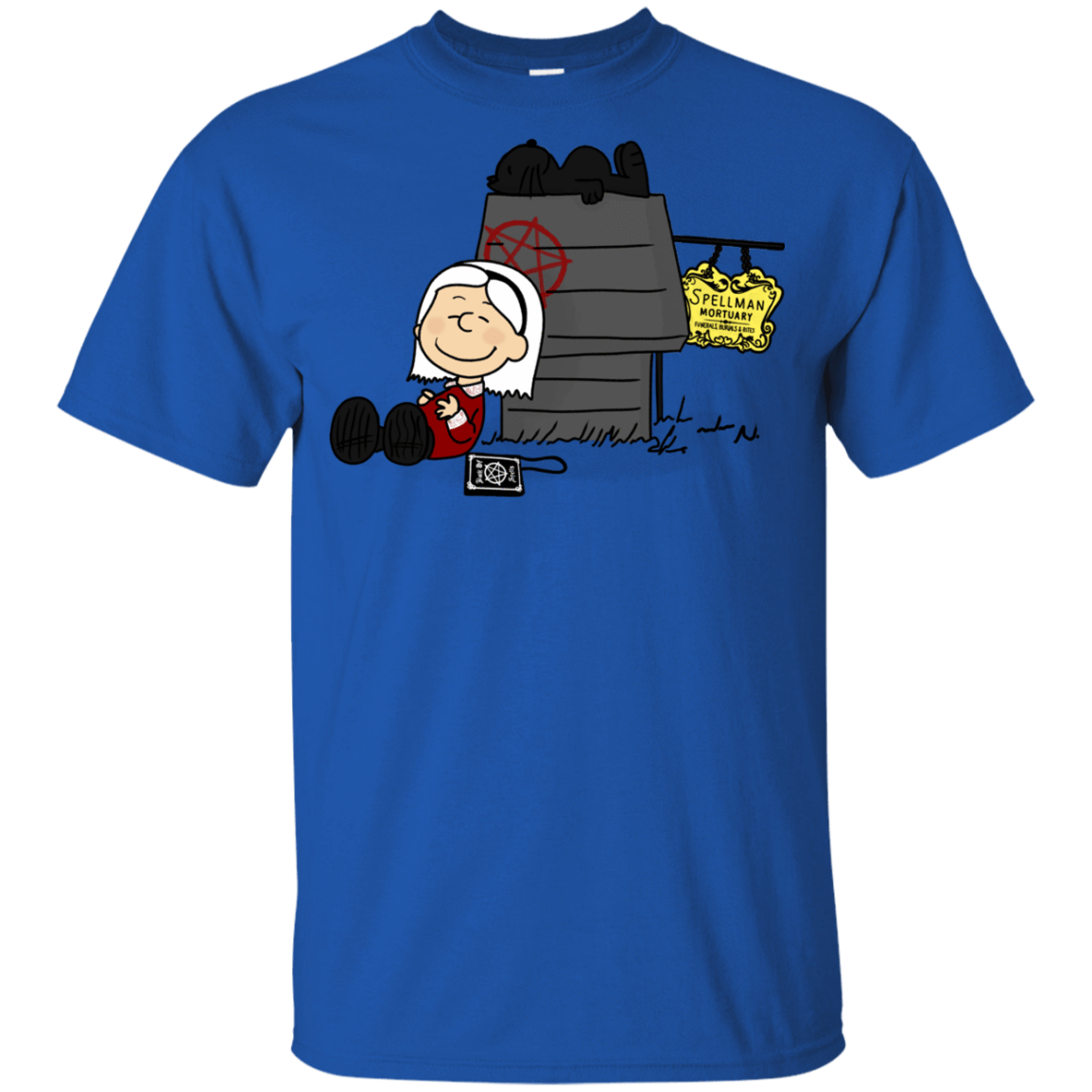 T-Shirts Royal / YXS Sabrina Brown Youth T-Shirt