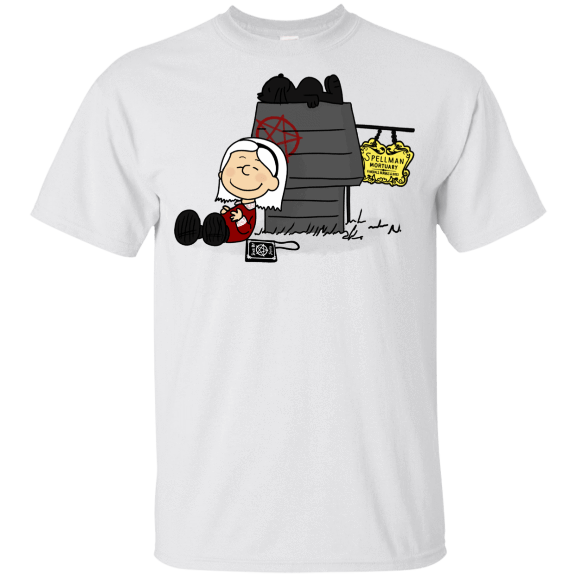 T-Shirts White / YXS Sabrina Brown Youth T-Shirt