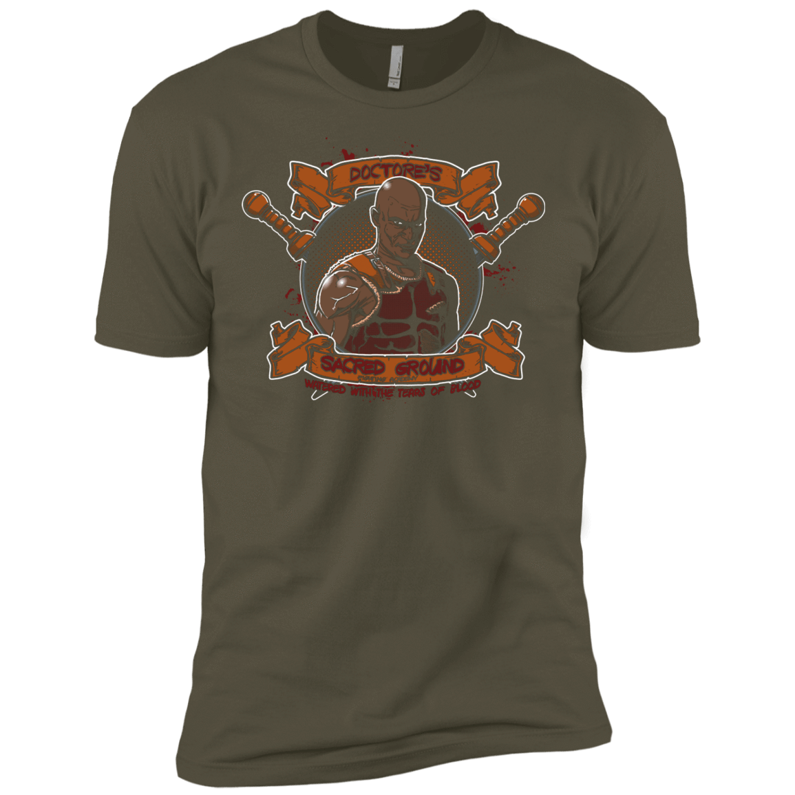 T-Shirts Military Green / X-Small Sacred Ground Men's Premium T-Shirt