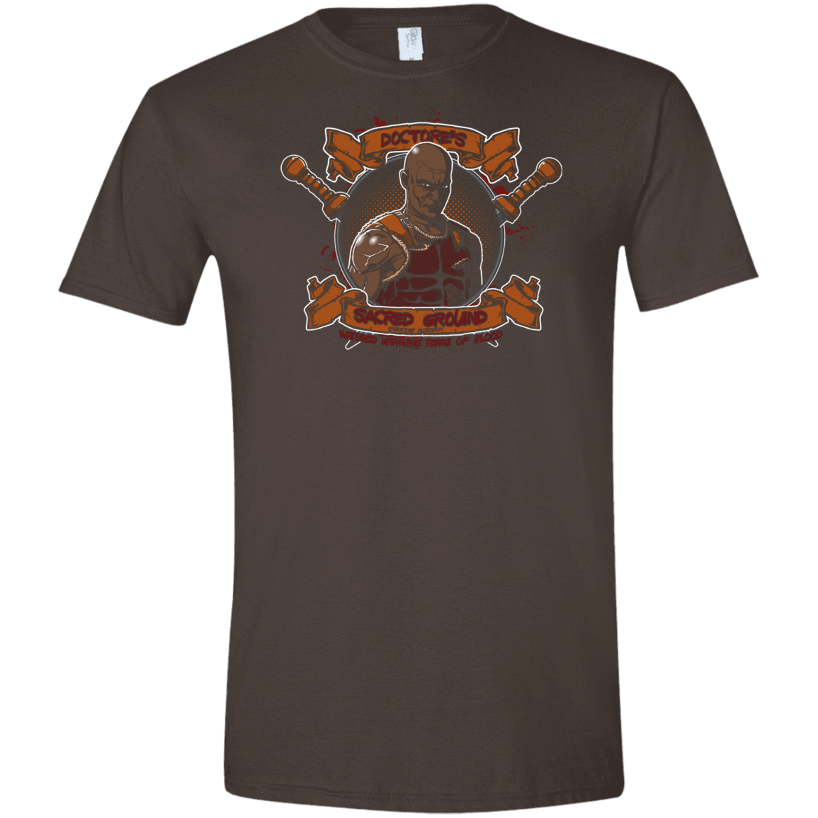 T-Shirts Dark Chocolate / S Sacred Ground Men's Semi-Fitted Softstyle