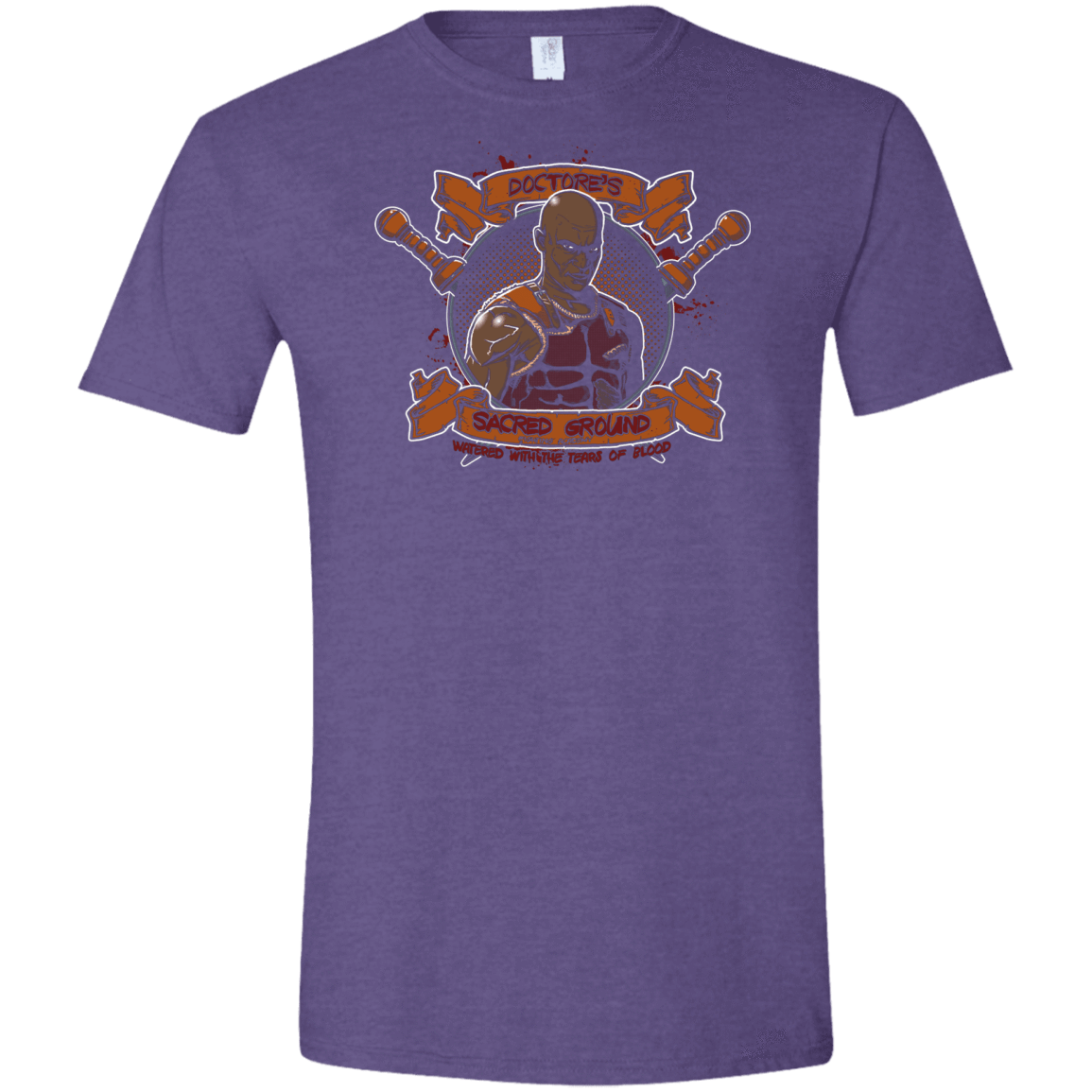 T-Shirts Heather Purple / S Sacred Ground Men's Semi-Fitted Softstyle