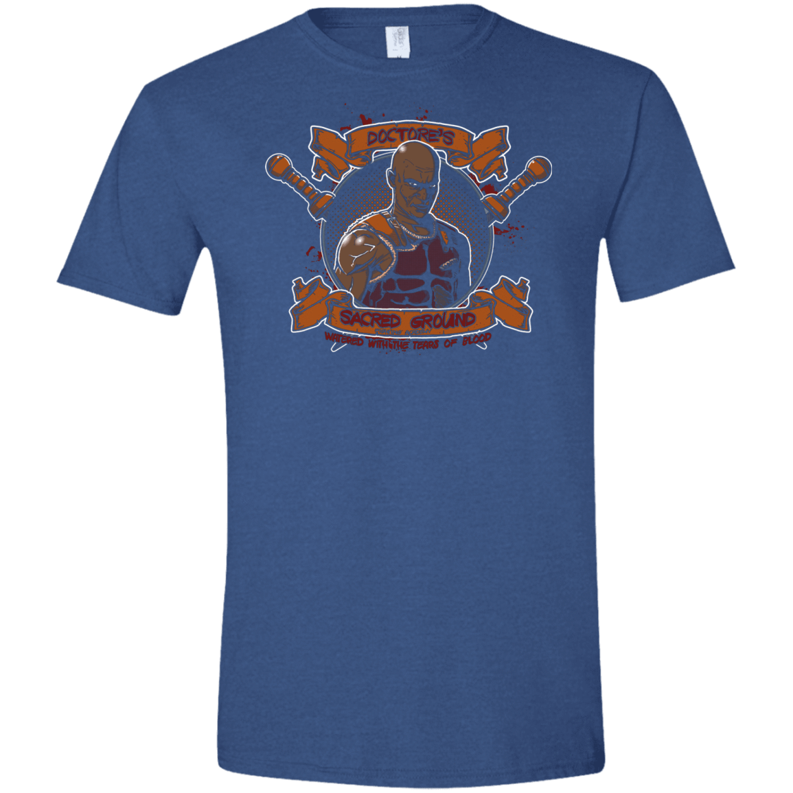 T-Shirts Heather Royal / X-Small Sacred Ground Men's Semi-Fitted Softstyle