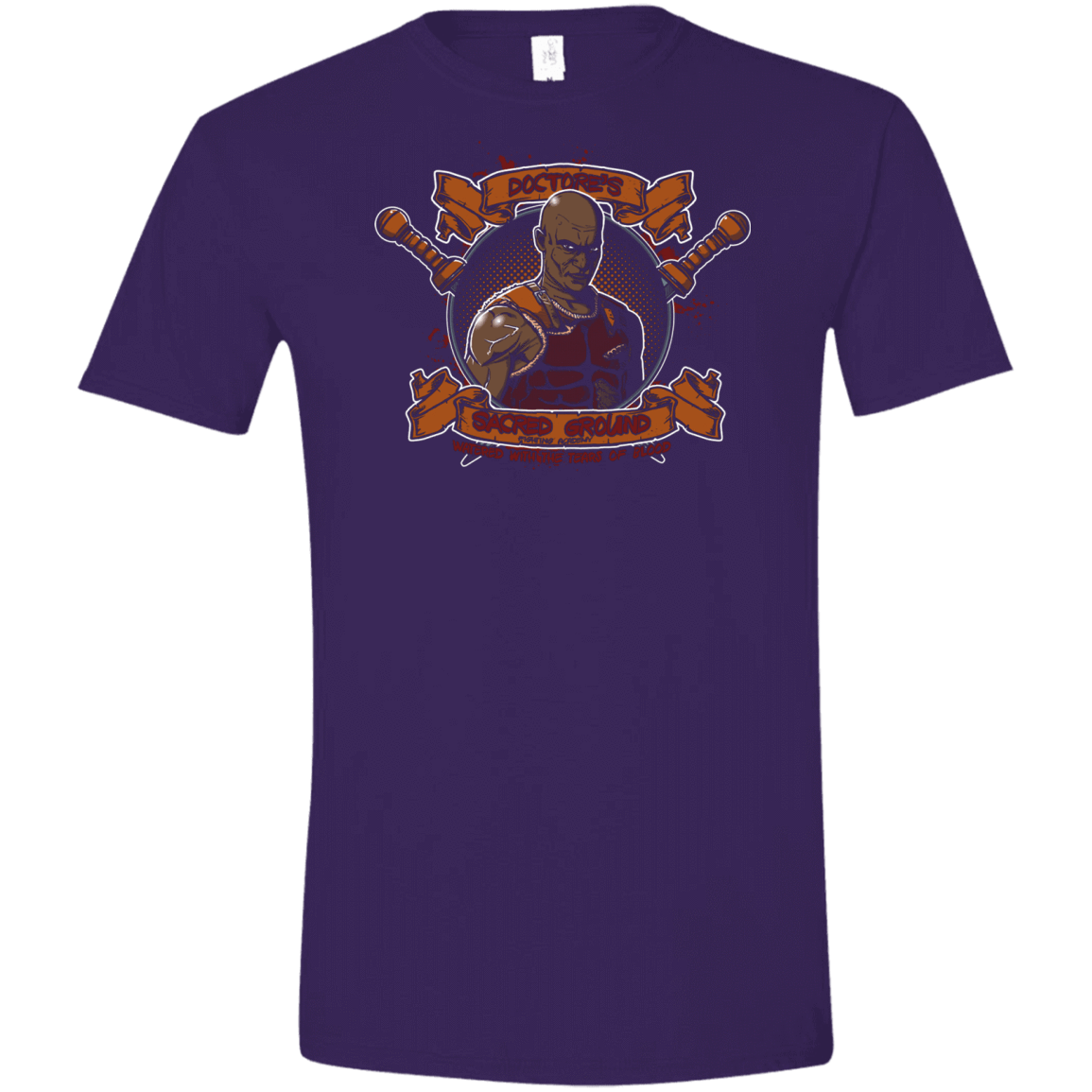 T-Shirts Purple / S Sacred Ground Men's Semi-Fitted Softstyle