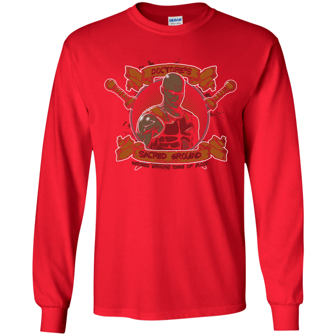 T-Shirts Red / YS Sacred Ground Youth Long Sleeve T-Shirt