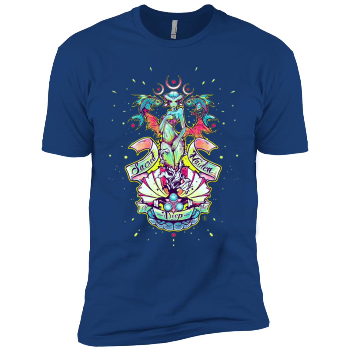 T-Shirts Royal / YXS Sacred Maiden of the Deep Boys Premium T-Shirt