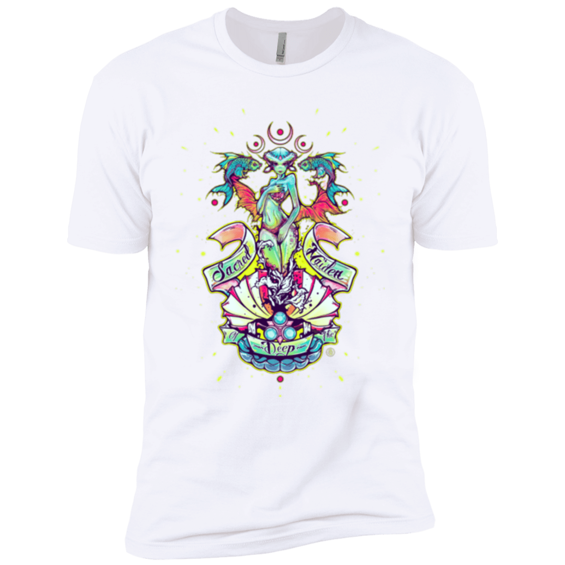 T-Shirts White / YXS Sacred Maiden of the Deep Boys Premium T-Shirt
