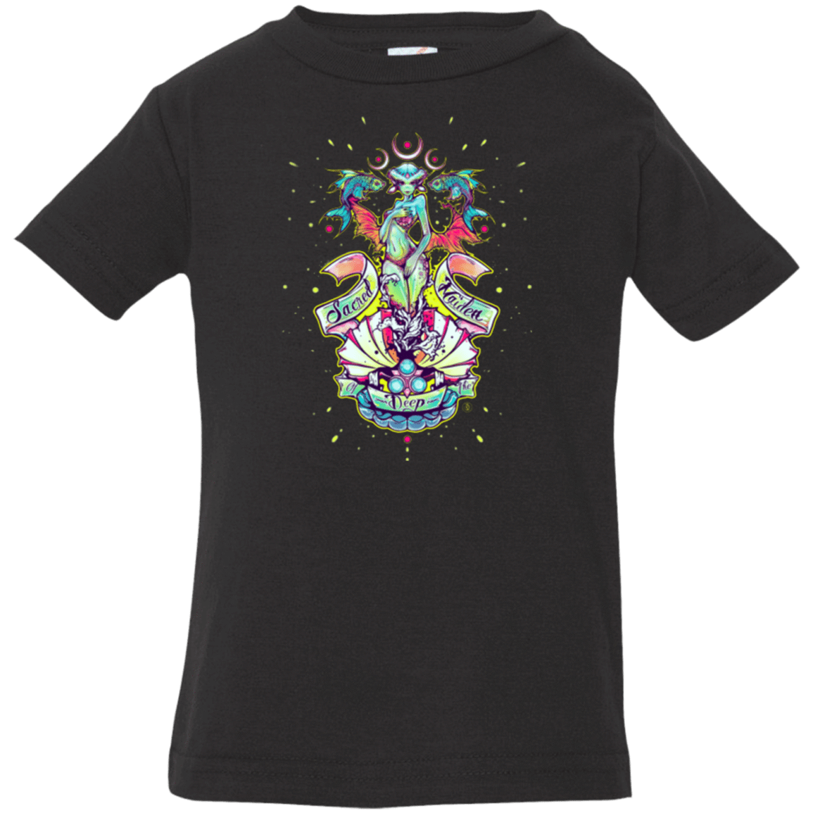 T-Shirts Black / 6 Months Sacred Maiden of the Deep Infant PremiumT-Shirt