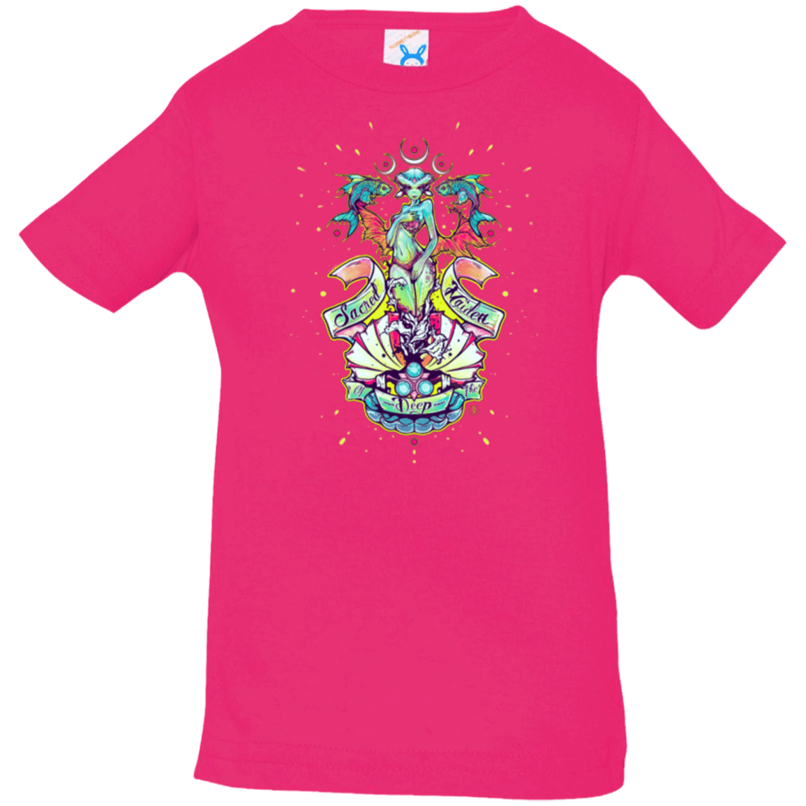 T-Shirts Hot Pink / 6 Months Sacred Maiden of the Deep Infant PremiumT-Shirt