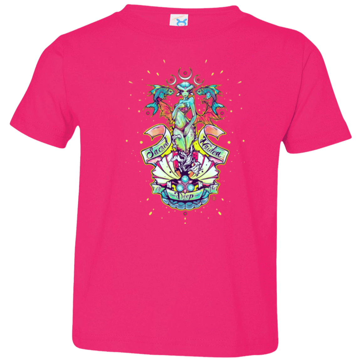 T-Shirts Hot Pink / 2T Sacred Maiden of the Deep Toddler Premium T-Shirt