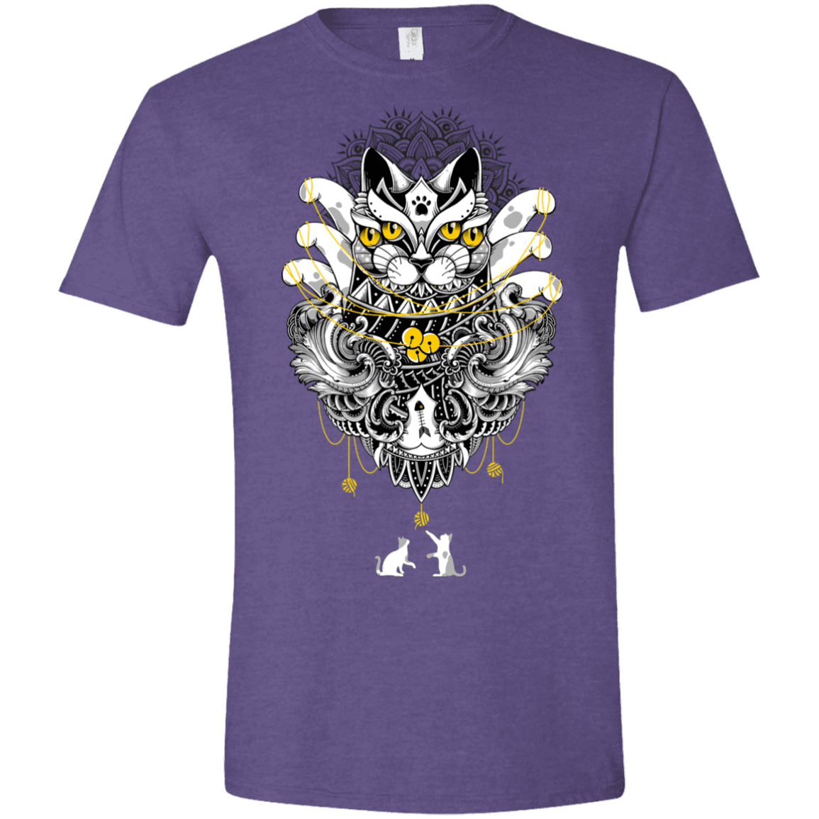 T-Shirts Heather Purple / S Sacred Ritual Men's Semi-Fitted Softstyle