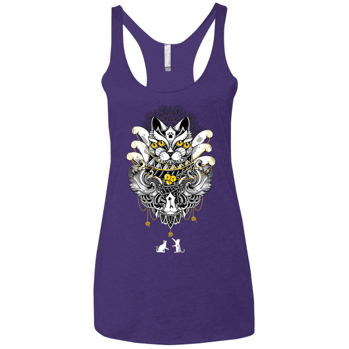 T-Shirts Purple Rush / X-Small Sacred Ritual Women's Triblend Racerback Tank