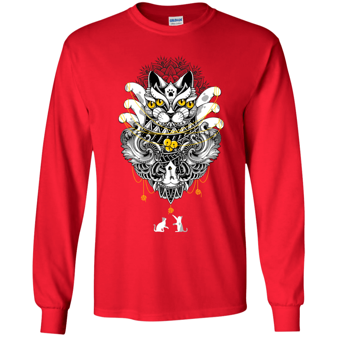 T-Shirts Red / YS Sacred Ritual Youth Long Sleeve T-Shirt