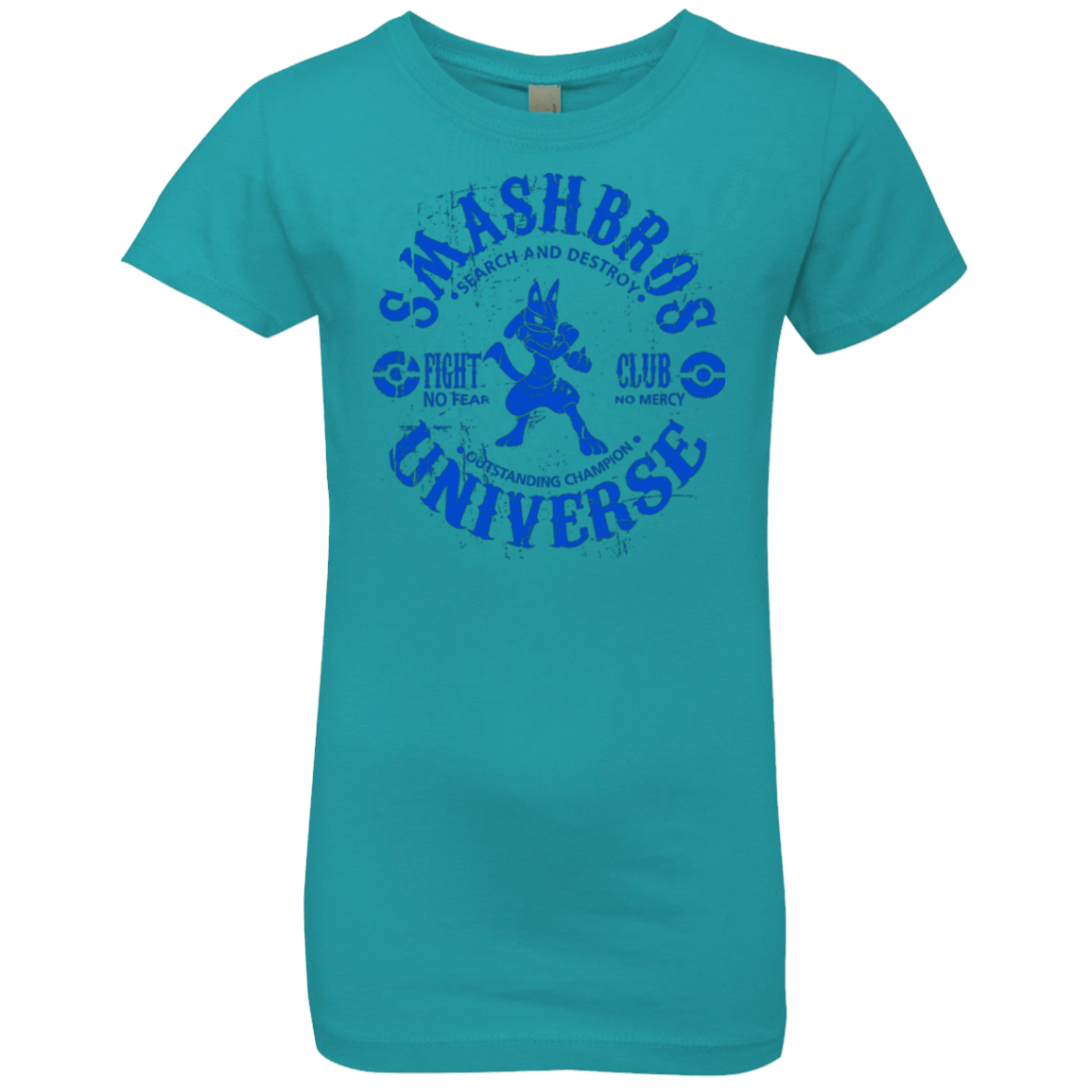 T-Shirts Tahiti Blue / YXS SAFFRON CHAMPION 3 Girls Premium T-Shirt