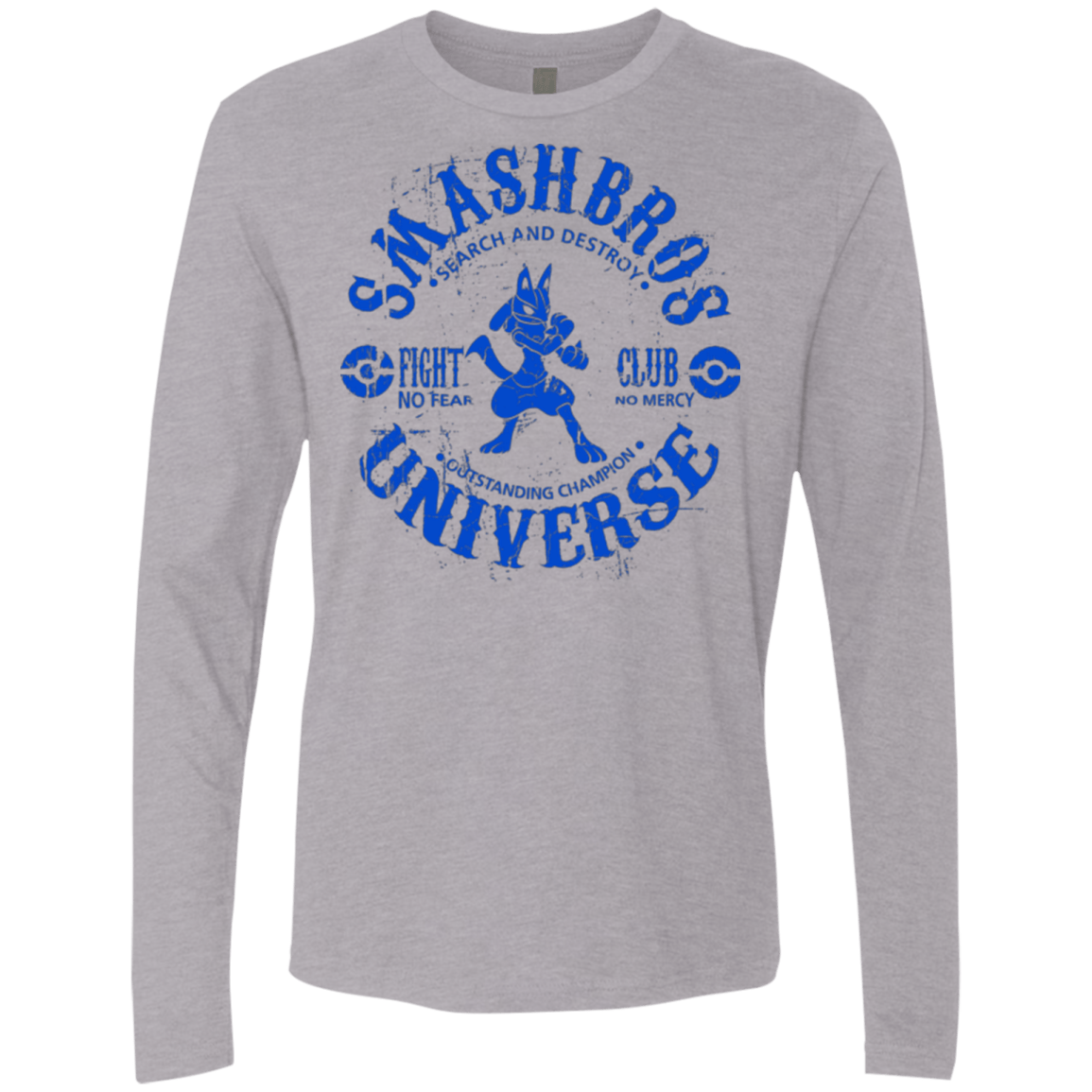 T-Shirts Heather Grey / Small SAFFRON CHAMPION 3 Men's Premium Long Sleeve