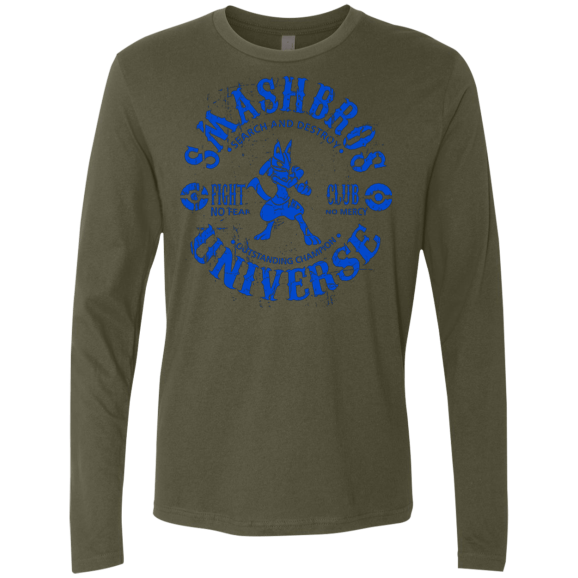 T-Shirts Military Green / Small SAFFRON CHAMPION 3 Men's Premium Long Sleeve