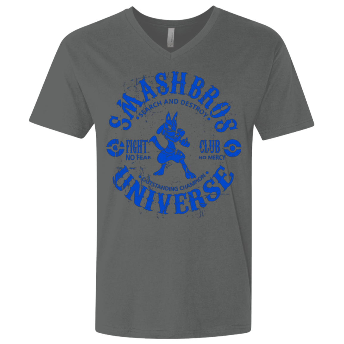 T-Shirts Heavy Metal / X-Small SAFFRON CHAMPION 3 Men's Premium V-Neck