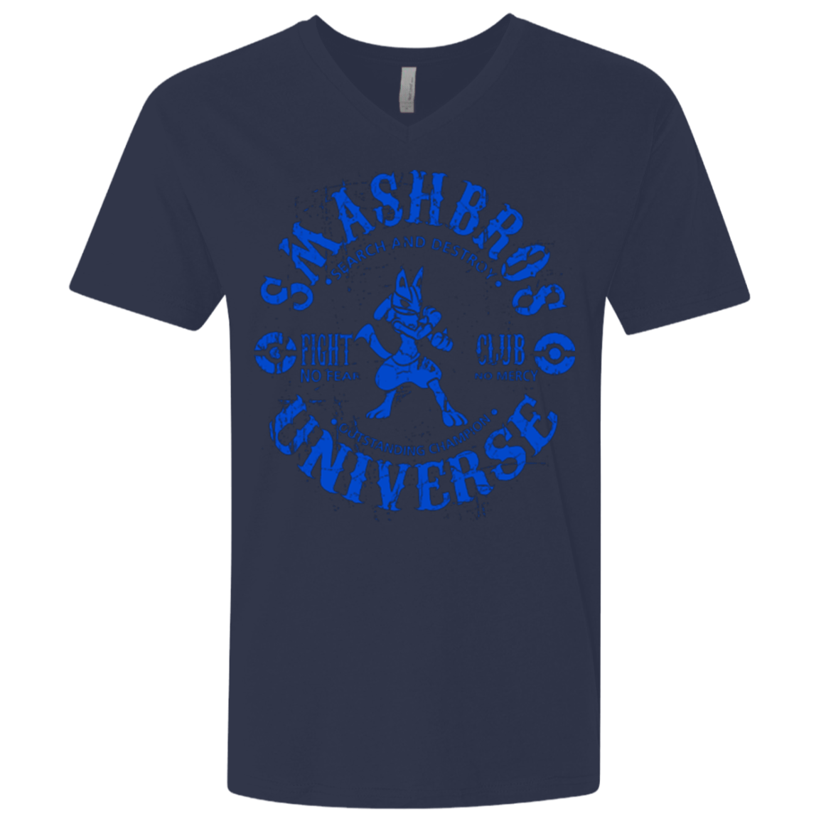 T-Shirts Midnight Navy / X-Small SAFFRON CHAMPION 3 Men's Premium V-Neck