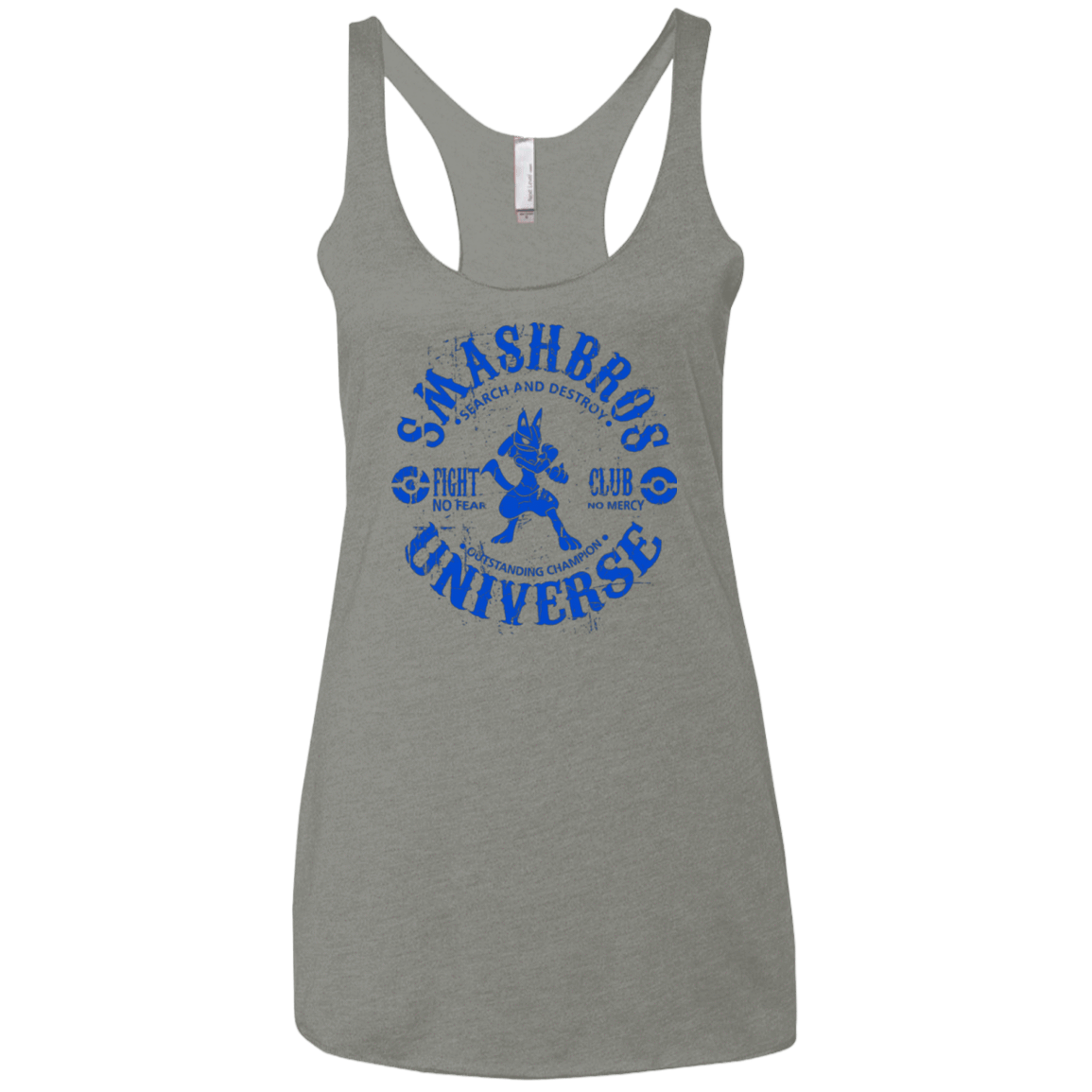 T-Shirts Venetian Grey / X-Small SAFFRON CHAMPION 3 Women's Triblend Racerback Tank