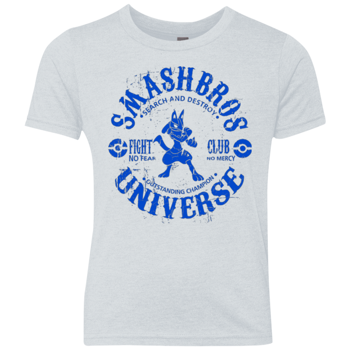 T-Shirts Heather White / YXS SAFFRON CHAMPION 3 Youth Triblend T-Shirt