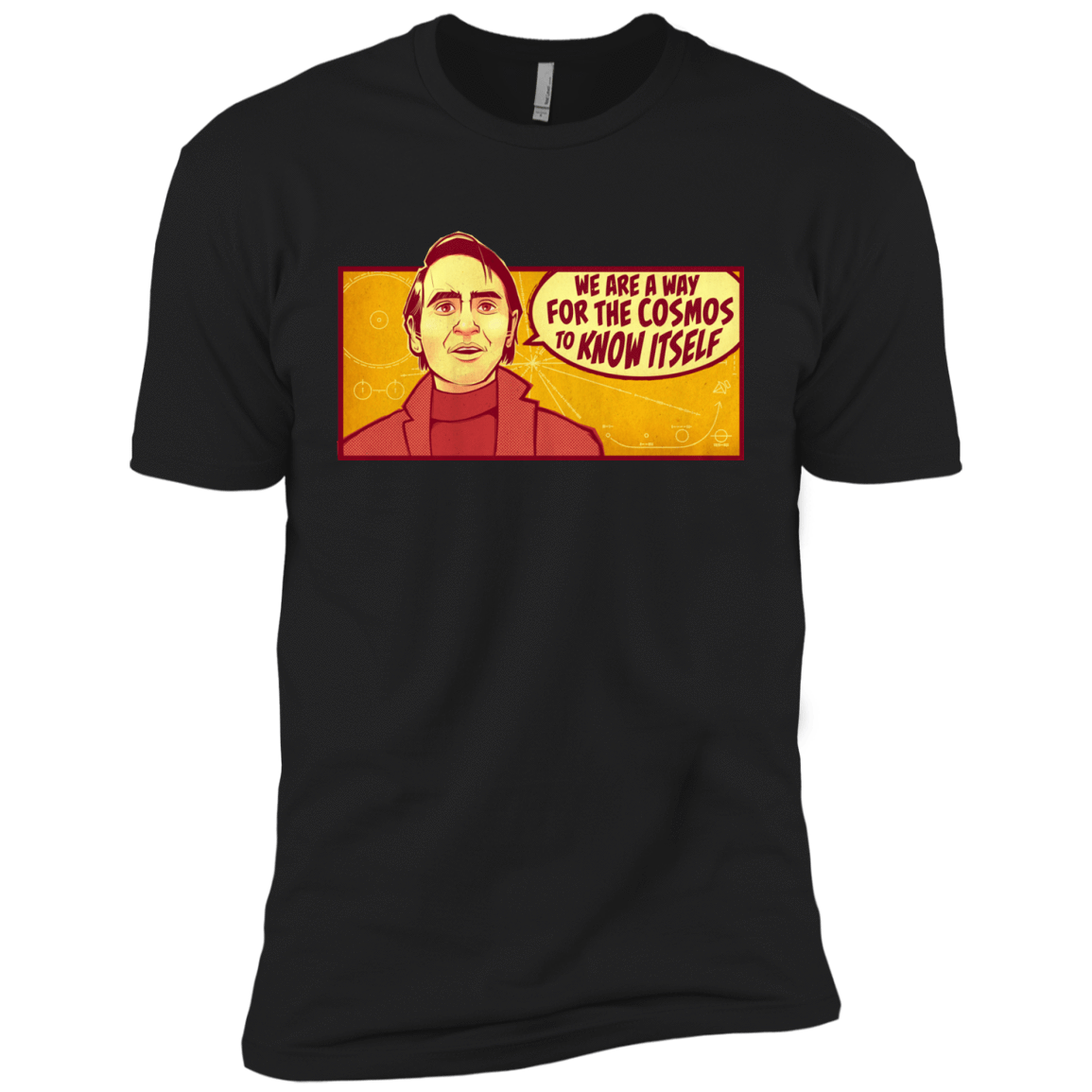 T-Shirts Black / YXS SAGAN Cosmos Boys Premium T-Shirt