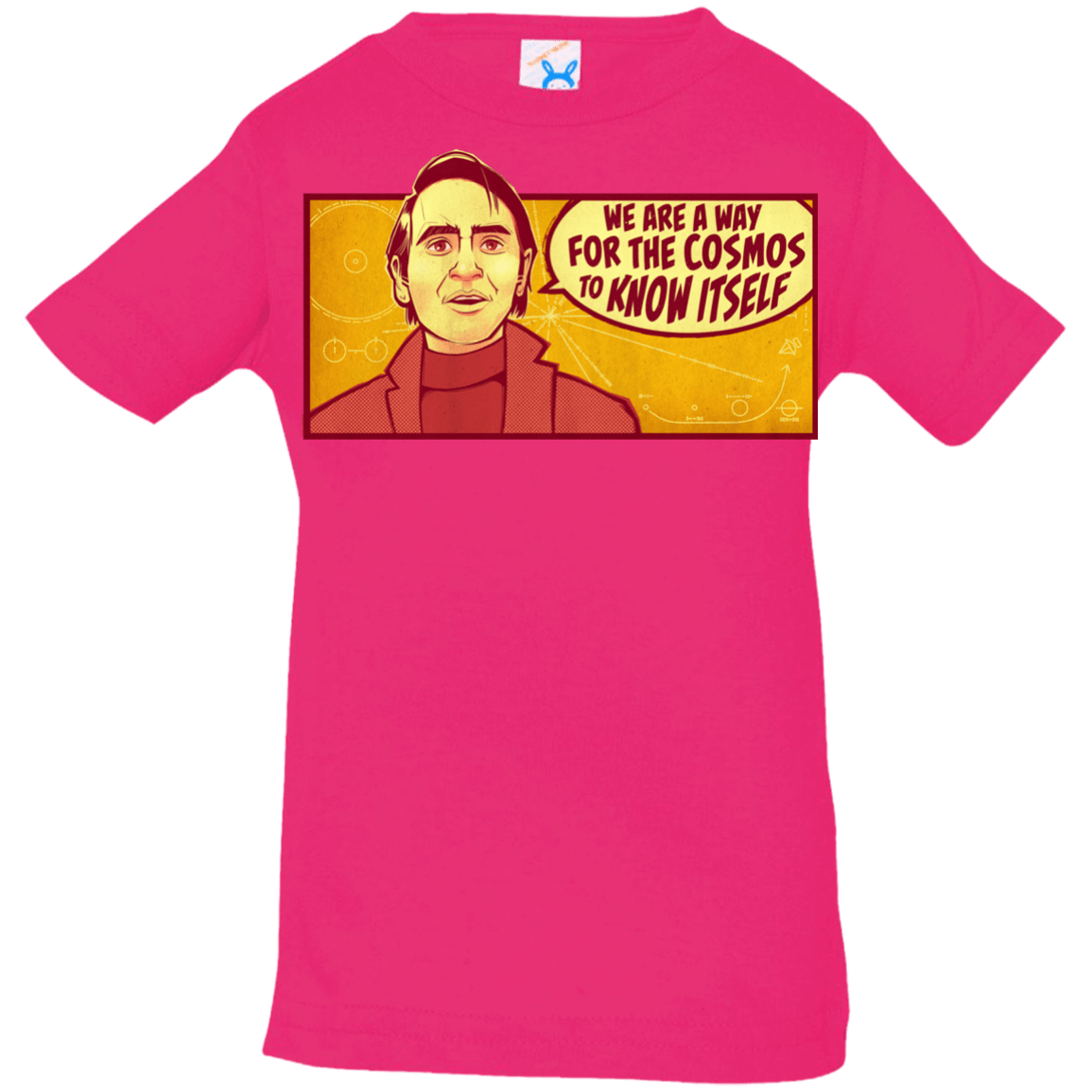 T-Shirts Hot Pink / 6 Months SAGAN Cosmos Infant Premium T-Shirt