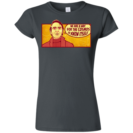 T-Shirts Charcoal / S SAGAN Cosmos Junior Slimmer-Fit T-Shirt