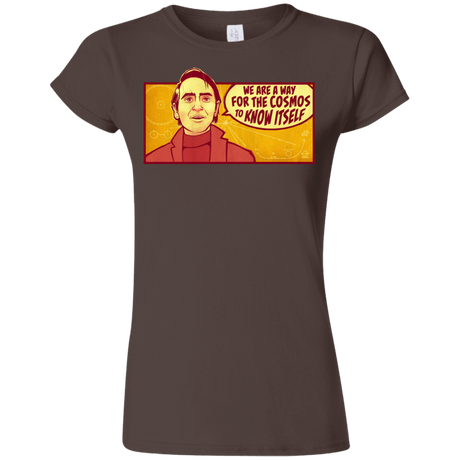 T-Shirts Dark Chocolate / S SAGAN Cosmos Junior Slimmer-Fit T-Shirt