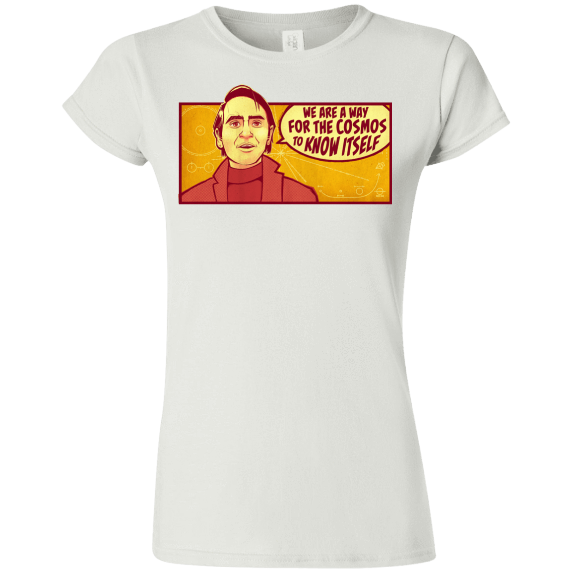 T-Shirts White / S SAGAN Cosmos Junior Slimmer-Fit T-Shirt