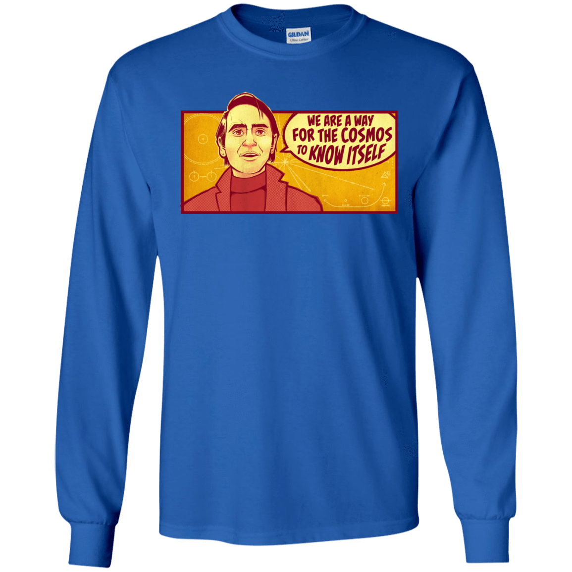 T-Shirts Royal / S SAGAN Cosmos Long Sleeve T-Shirt