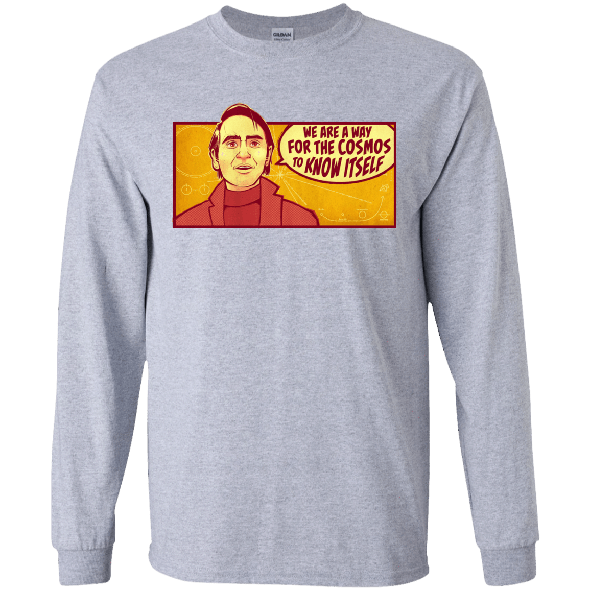 T-Shirts Sport Grey / S SAGAN Cosmos Long Sleeve T-Shirt