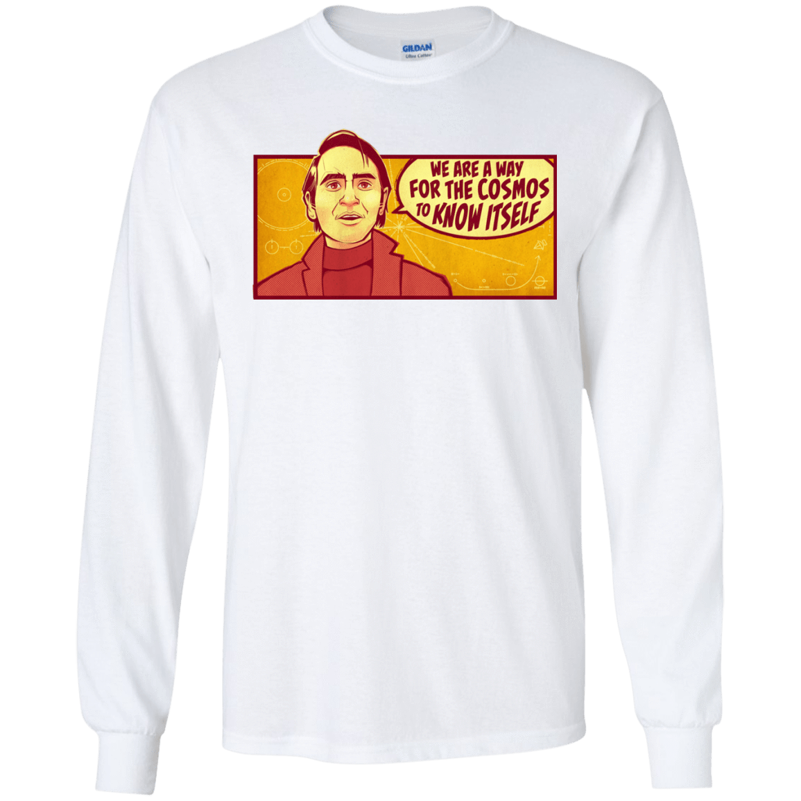 T-Shirts White / S SAGAN Cosmos Long Sleeve T-Shirt