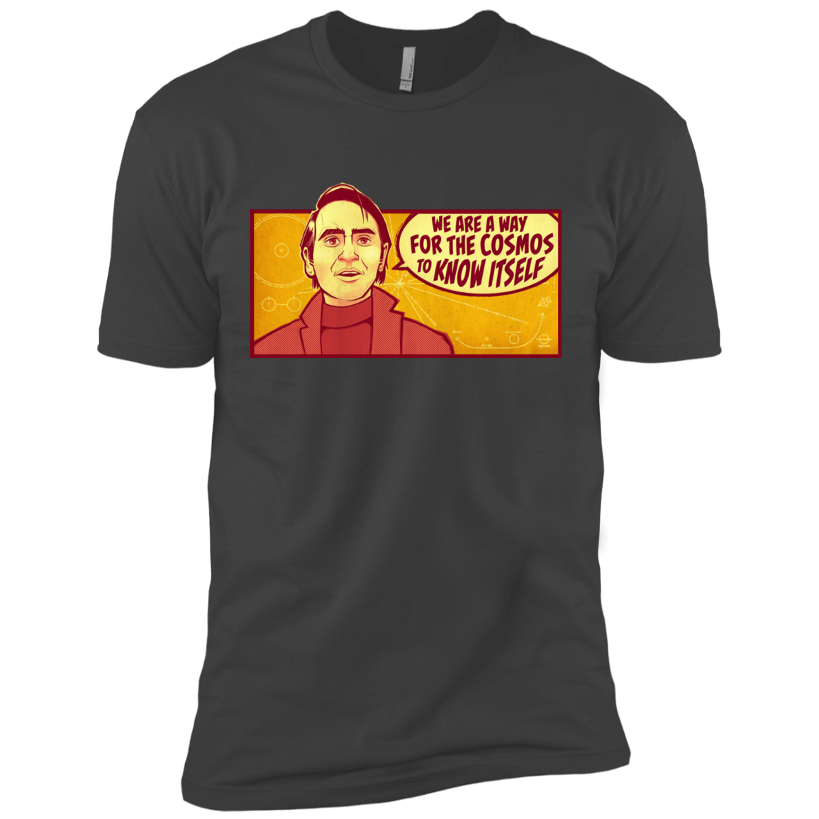 T-Shirts Heavy Metal / X-Small SAGAN Cosmos Men's Premium T-Shirt