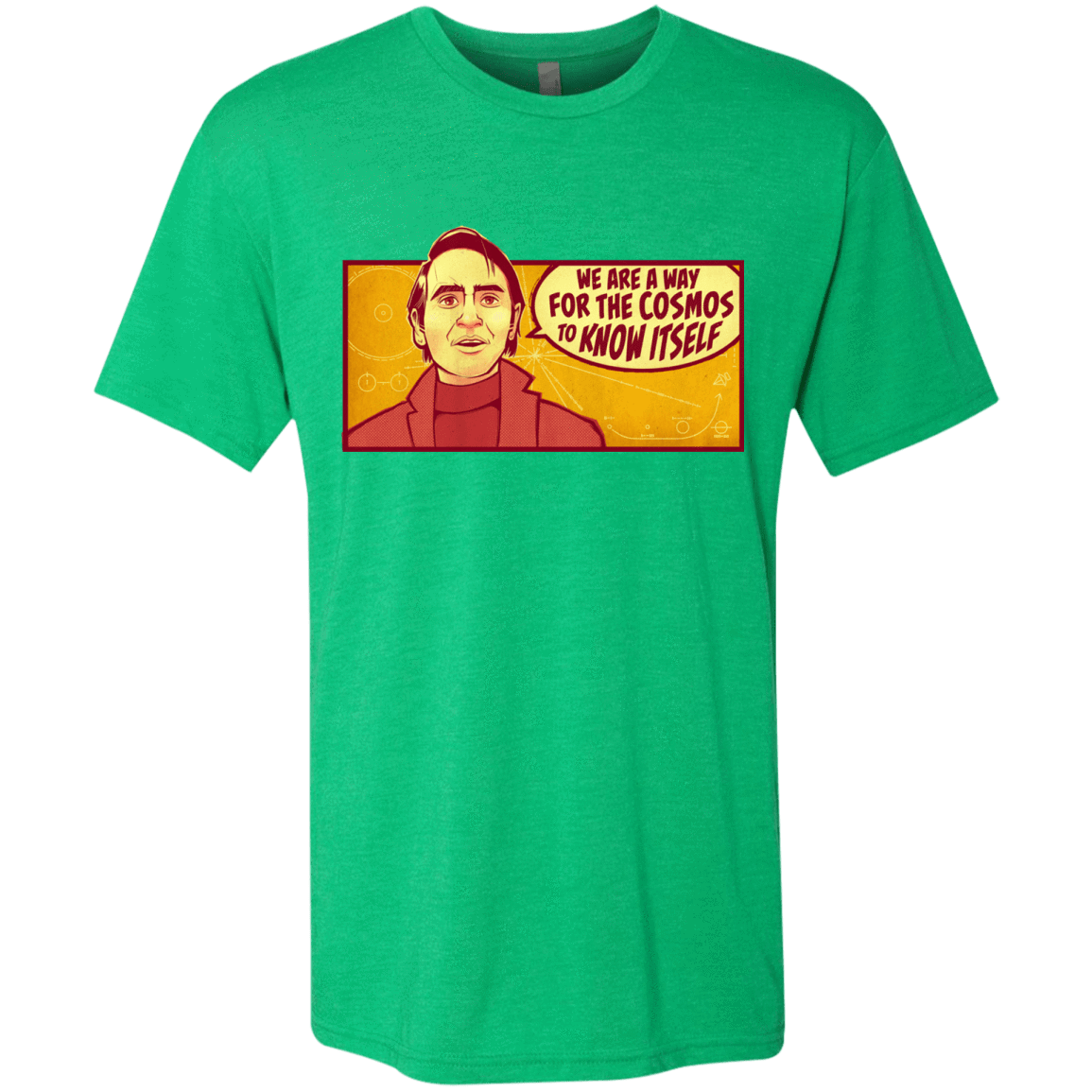 T-Shirts Envy / S SAGAN Cosmos Men's Triblend T-Shirt