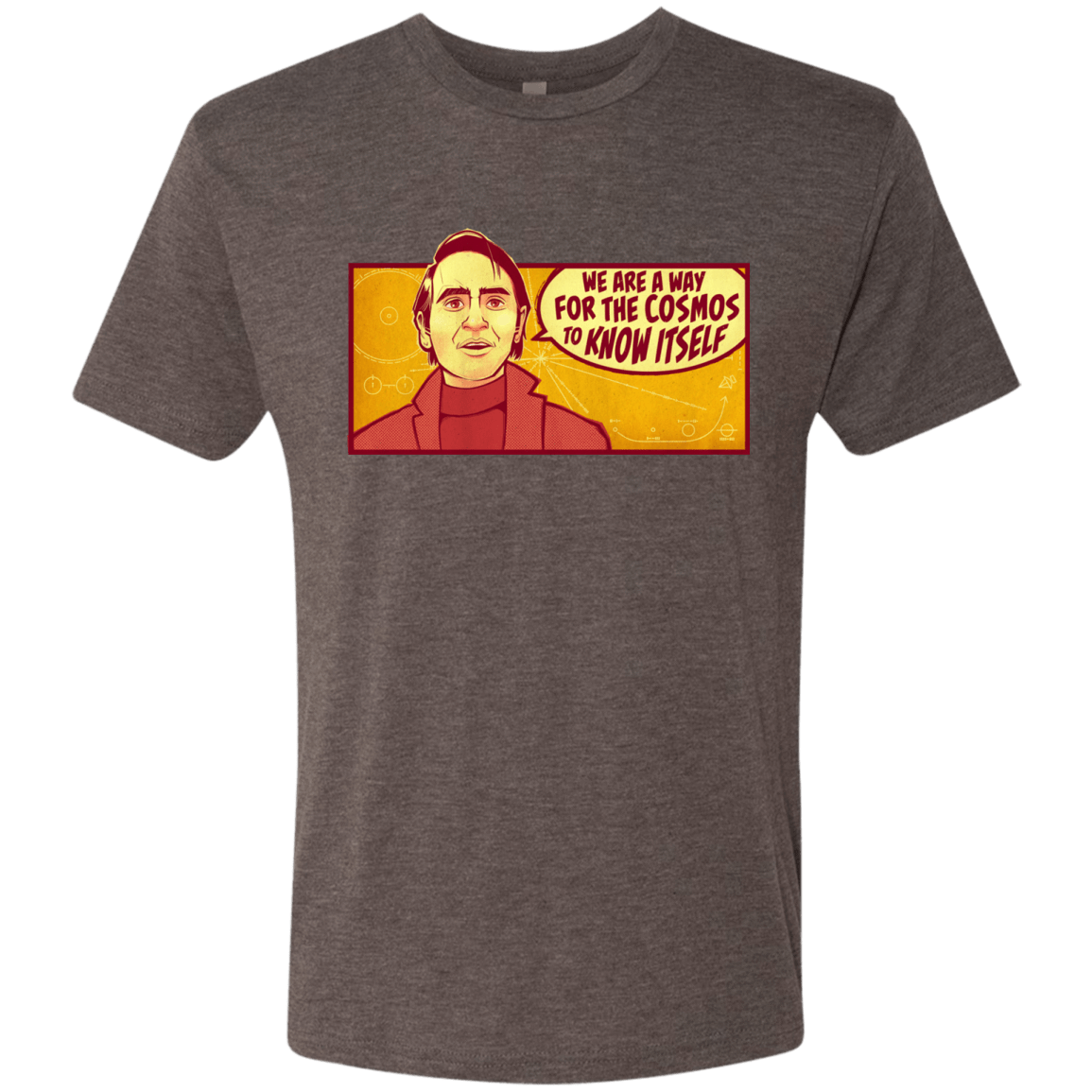 T-Shirts Macchiato / S SAGAN Cosmos Men's Triblend T-Shirt