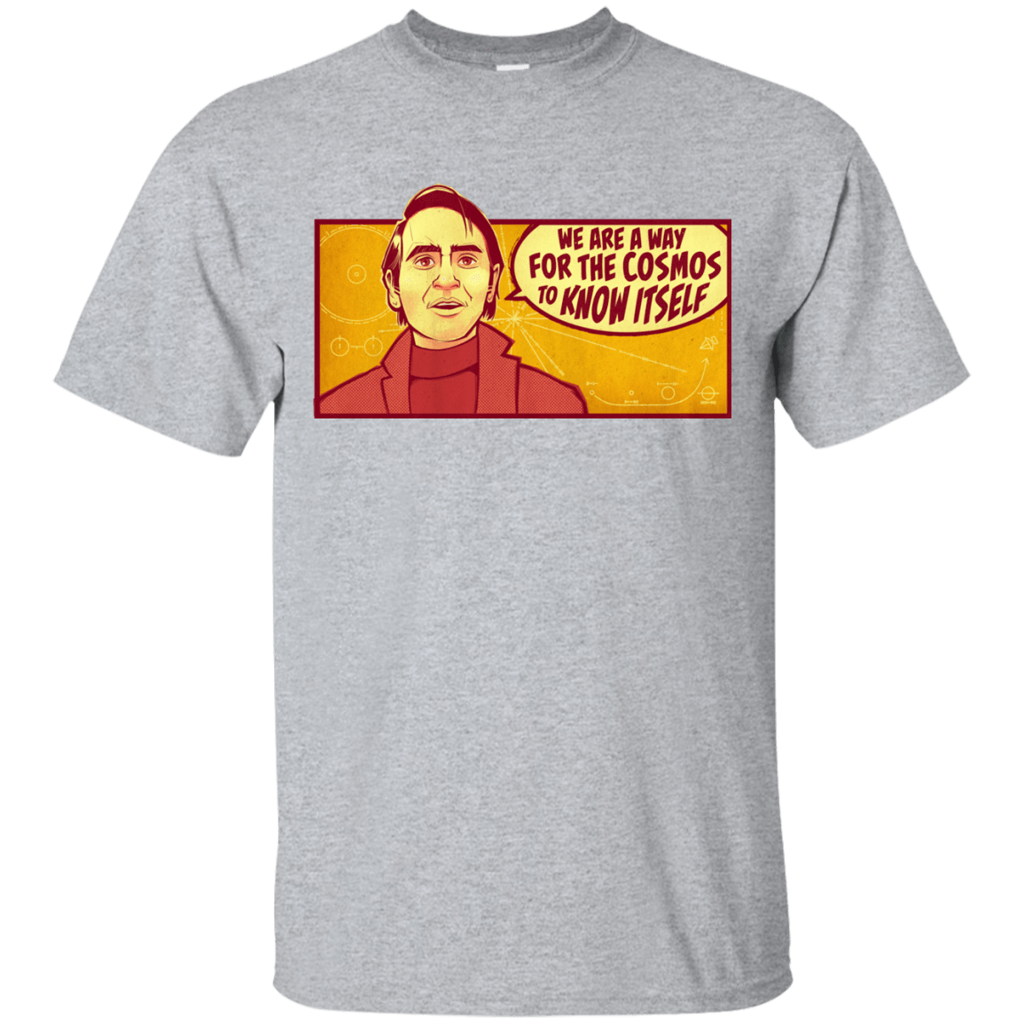 T-Shirts Sport Grey / S SAGAN Cosmos T-Shirt