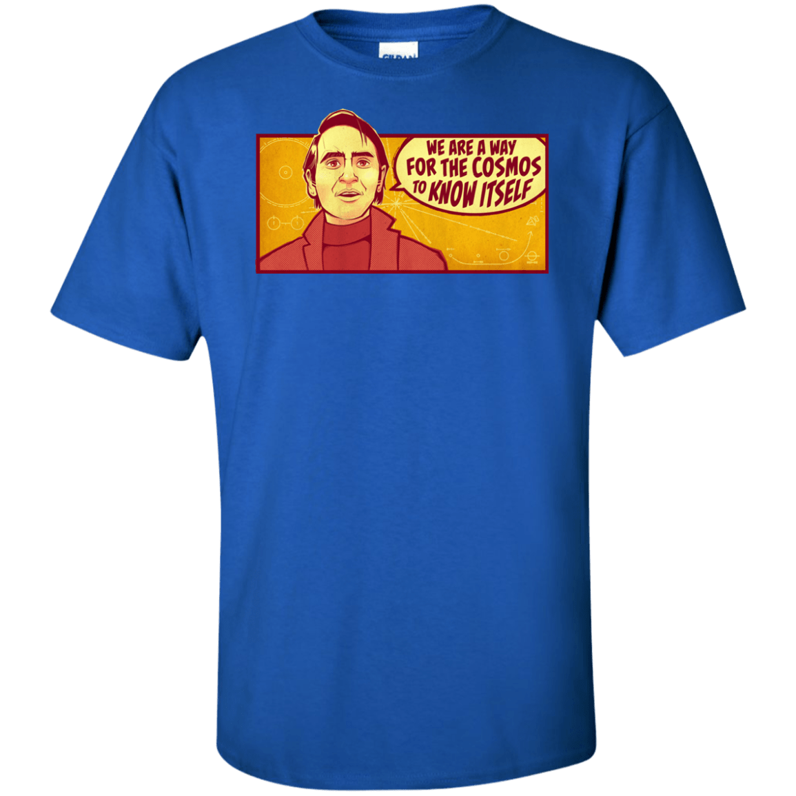 T-Shirts Royal / XLT SAGAN Cosmos Tall T-Shirt