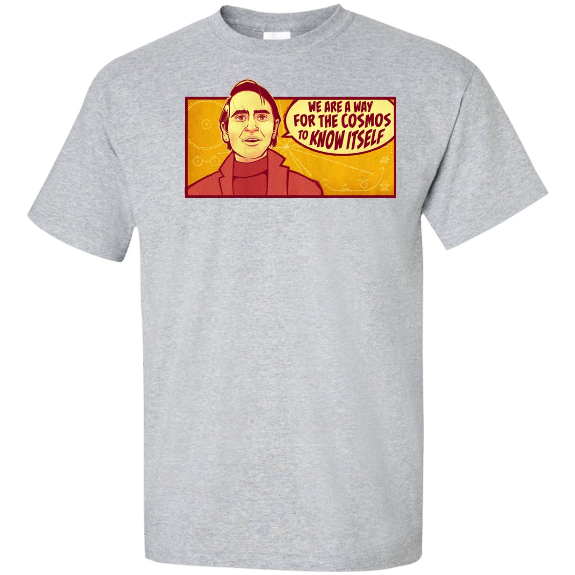 T-Shirts Sport Grey / XLT SAGAN Cosmos Tall T-Shirt