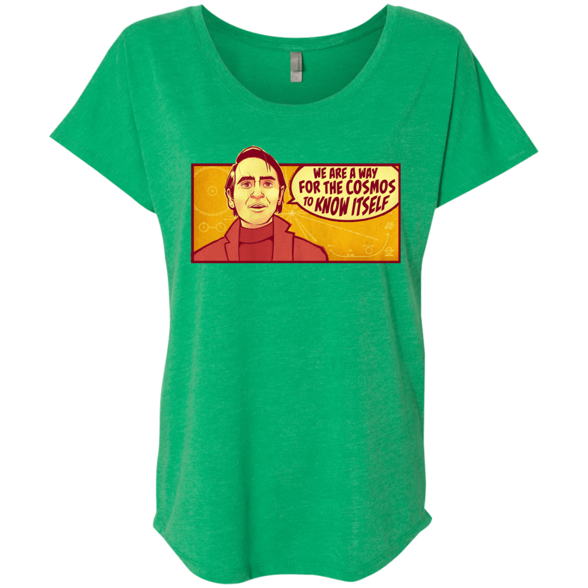 T-Shirts Envy / X-Small SAGAN Cosmos Triblend Dolman Sleeve